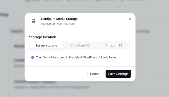 Media storage,feature